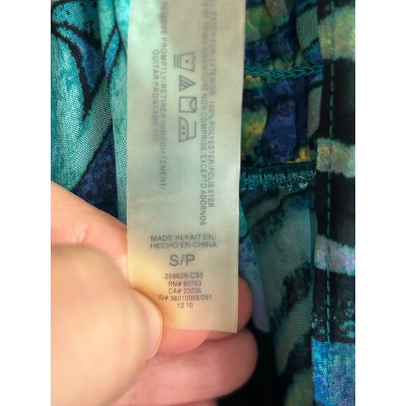 Victoria’s Secret V-neck Strapless Front Slit Swimsuit Cover Up Womens sz  Small - Picture 5 of 5